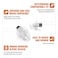 AlpinePartyPlug Concert Ear Plugs  Noise Reduction Ear Plugs for Party Concert Festival and Music  Reusable Earplugs