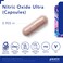 Pure Encapsulations Nitric Oxide Ultra Capsules  Supplement Supports Nitric Oxide Production Healthy Blood Flow  Vascular Health  with LCitrulline  CranLoad Cranberry Extract  120 Capsules
