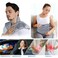 REVIXMicrowave Heating Pad for Neck and Shoulders Lower Back Pain Relief Warm Compress Heated Back Wrap with Weighted Plush Hot Eye Mask for Migraine Stress Set of 3
