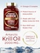Carlyle Antarctic Krill Oil 2000 mg 120 Softgels  Omega3 EPA DHA with Astaxanthin Supplement Sourced from Red Krill  Maximum Strength  Laboratory Tested