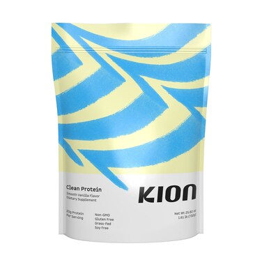 Kion Clean Protein  GrassFed  PastureRaised Whey Isolate Protein Powder  Smooth Vanilla  30 Servings