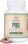 PQQ Supplement  20mg 60 Capsules Pyrroloquinoline Quinone Promotes Mitochondria ATP Coenzyme Levels Energy Optimizer and Sleep Support NonGMO Gluten Free Vegan Safe by Double Wood