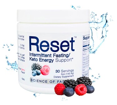 Reset Keto Wild Berry Energy Electrolytes Pink Himalayan Sea Salt Green Tea Leaf  Green Coffee Bean Extracts Methylated Super B Complex Biotin Zinc 72 Trace Minerals Wild Berry