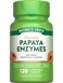 Natures Truth Papaya Enzyme Chewable Tablets  120 Count  Vegan NonGMO  Gluten Free Supplement for Digestion  Natural Tropical Flavor