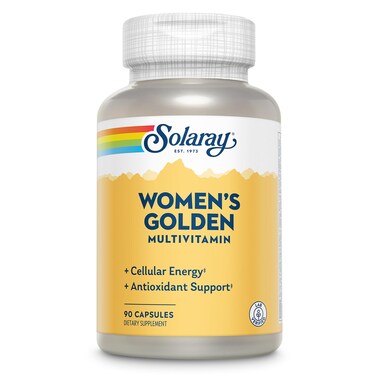 SOLARAYWomens Golden MultiVitamin Capsules 90 Count