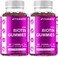 Vitamatic Biotin Gummies 10000 mcg for Stronger Hair Skin  Nails  60 Vegan Gummies  Also Called Vitamin B7 2 Bottles