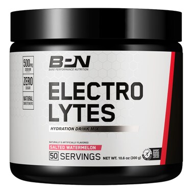 BARE PERFORMANCE NUTRITION BPN Electrolytes Hydration Drink Mix No Sugar Keto Salted Watermelon