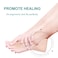 Dimora Heel Foam Dressing NonAdhesive Hydrophilic Pads Highly Absorbent 55 x 4 in Pack of 5 Waterproof Dressing for Wound Care
