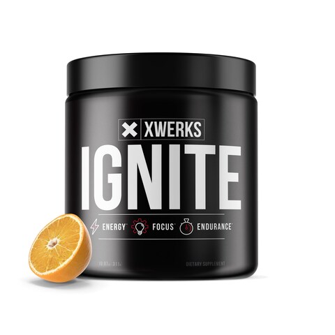 Buy Xwerks Ignite Orange Pre Workout Powder Best Natural Keto PreWorkout for Women and Men with Explosive Energy Gluten Free Preworkout Blend for Endurance and Stamina 150 mg Caffeine 30 Servings Onli...