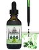 Chlorophyll Liquid Drops  Peppermint Flavored Vegan Safe Rich Full Texture and Taste Not Watered Down for Skin Health and Immune Function Lquidas de Clorofila by Double Wood