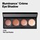 Revlon Crme Eyeshadow Palette Illuminance Eye Makeup with Crease Resistant Ingredients Creamy Pigmented in Blendable Matte  Shimmer Finishes 710 Not Just Nudes 012 Oz