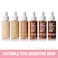 Neutrogena Healthy Skin Sensitive Skin Serum Foundation with ProVitamin B5 Color Correcting  Pore Minimizing Liquid Foundation  Face Serum Buildable Coverage LightMedium 02 1 oz