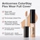 REVLONColorStay Flex Wear Full Cover NonCreasing Concealer Infused with Hyaluronic Acid  Vitamin E Flexible Longwear 040 Medium 034 fl oz