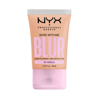NYX PROFESSIONAL MAKEUPBare With Me Blur Skin Tint Foundation Make Up with Matcha Glycerin  Niacinamide  Vanilla