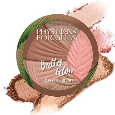 Physicians FormulaButter Glow Bronzer  Blush Ultra Creamy 2in1 Formula Illuminating  Moisturizing Butter Blend  Healthy Glow