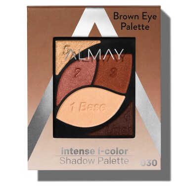 Almay Eyeshadow Palette Longlasting Eye Makeup Primer Enriched with Antioxidant Vitamin E Hypoallergenic 010 Brown Eyes 01 Oz
