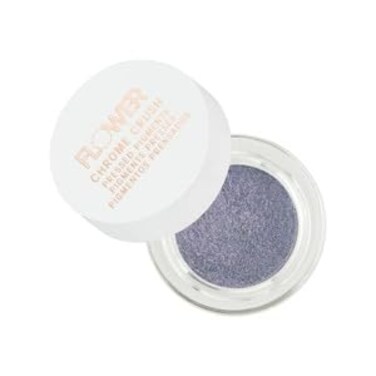 FLOWER BEAUTYBy Drew Barrymore Chrome Crush Eyeshadow  Gel Powder  Buildable Formula  Shimmer  Glitter  Eyeshadow Topper Prism