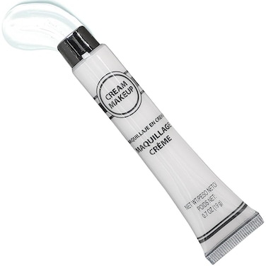 White Cream Makeup Costume Accessory  07 Oz 1 Count  Bold and LongLasting  EasytoApply  Full Coverage For Exceptional Transformations