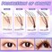 Premium Eyelash Growth Serum and Eyebrow Enhancer by Aomock Lash Serum 5mlLash Boost Serum for Longer Fuller Thicker Lashes Brows