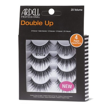Ardell Double Up 207 Twice the Volume Round Lash Style 4Pairs 1pack
