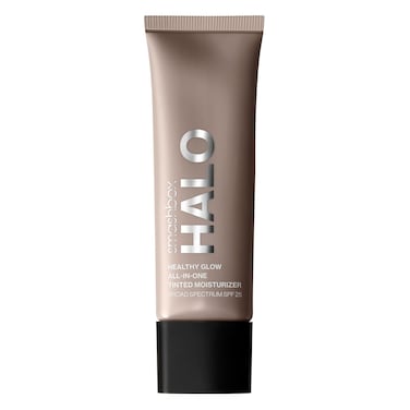 Smashbox Halo Healthy Glow AllInOne Tinted Moisturizer SPF 25 with Hyaluronic Acid Light to Medium Coverage Dewy Finish Oilfree Sweat and Humidity Resistant