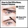 REVLONColor Stay Brow Fiber Filler Longwearing Volumizing Waterproof Eyebrow Gel 301 023 fl Oz Blonde
