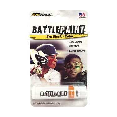 EyeBlack Orange BattlePaint Eye Black Grease