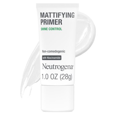 NeutrogenaMattifying Primer with Shine Control Lightweight Pore Blurring Face Primer Blurs the Look of Pores  Helps Reduce Shine Matte Primer with Niacinamide 1 oz
