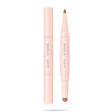 PupaMilano Vamp Creamy Duo 007 Peach Nude 1 Pc  2 in 1 Lipstick and Lip Pencil  Long Lasting  Lightweight  NoTransfer  Smooth Texture  Highly Pigmented