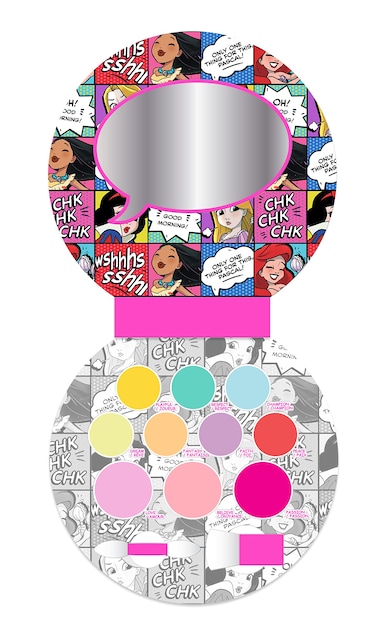 LIP SMACKER Lip Smacker Disney Comic Princess Makeup Palette Set  044oz