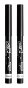 Rimmel Scandaleyes Thick  Thin Eyeliner REDESIGN Black 2 Count Pack of 1