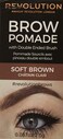 Makeup RevolutionBrow Pomade with Brush Soft Brown