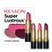 REVLONLipstick Set Super Lustrous 3 Piece Gift Set High Impact Moisturizing Cream Finish in Pink Plum  Berry Pack of 3