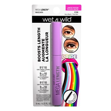 wet n wild Pride Collection Mega Length Mascara Lengthening Ophthalmologisttested