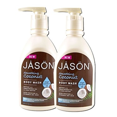 Jason Smoothing Coconut Body Wash 30 fl oz Pack of 2