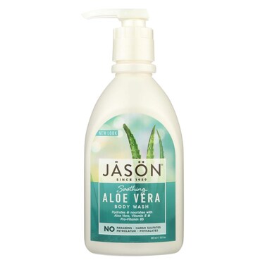 Jason Body Wash Soothing Aloe Vera Pure Natural  30 fl oz