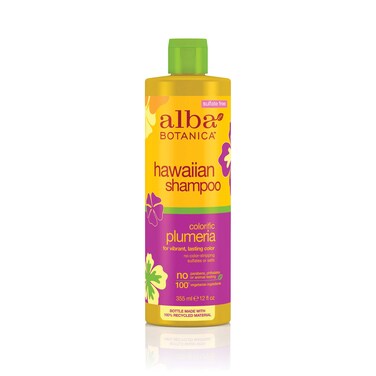 Alba BotanicaHawaiian Plumeria Shampoo 12 Ounce Pack of 2