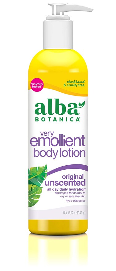 Alba BotanicaVery Emollient Unscented Original Body Lotion 12 oz