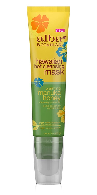 Alba Botanica Hawaiian Hot Cleansing Mask Warming Manuka Honey 2 Oz