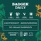 Badger Mineral Daily Sunscreen with Zinc Oxide Organic Sunscreen Moisturizer with SPF 30 Hydrating Everyday Sunscreen Lotion Vegan Gluten Free  Unscented Body Sunscreen 4 fl oz
