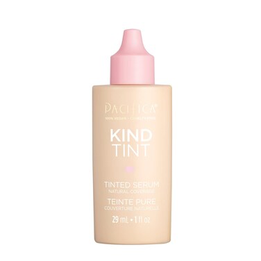 Pacifica Beauty Kind Tint Tinted Serum Skincare Vegan Collagen Hyaluronic Acid Vitamin C Niacinamide Caffeine Hydrating Lightweight Foundation Natural Dewy Skin Shade 22 1 fl oz 1 Count
