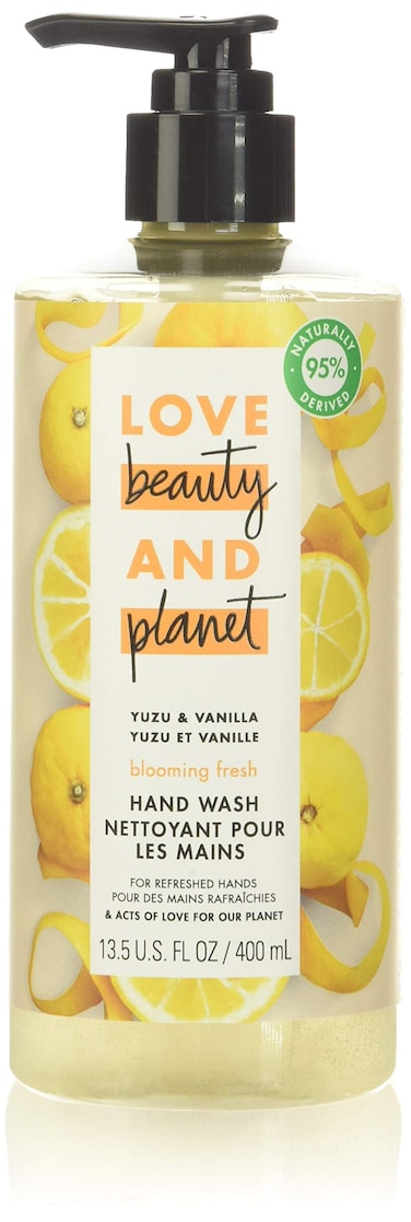 Love Beauty and Planet Hand Wash for Hand Skin Care Citrus Yuzu  Vanilla paraben and SulfateFree 400 Milliliters