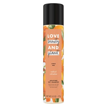Love Beauty And PlanetShampoo for Unisex Citrus Peel Uplifting Dry 43 Ounce