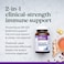 New Chapter AllFlora Probiotic Dual Immunity ClinicalStrength Ingredients  Highly Concentrated Probiotics for Active Immune Support  Gut Health  ImmuneBoosting Fermented Postbiotics 30 ct