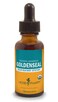 Herb Pharm Certified Organic Goldenseal Liquid Extract for Respiratory System Support Organic Cane Alcohol 1 Ounce