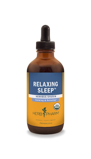 Herb PharmRelaxing Sleep Herbal Formula with Valerian Liquid Extract  4 Ounce