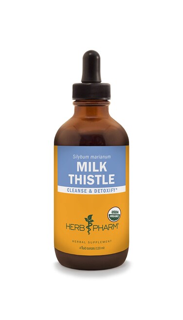 Herb PharmMilk Thistle Seed Extract for Liver Function Support  4 Ounce DMILK04