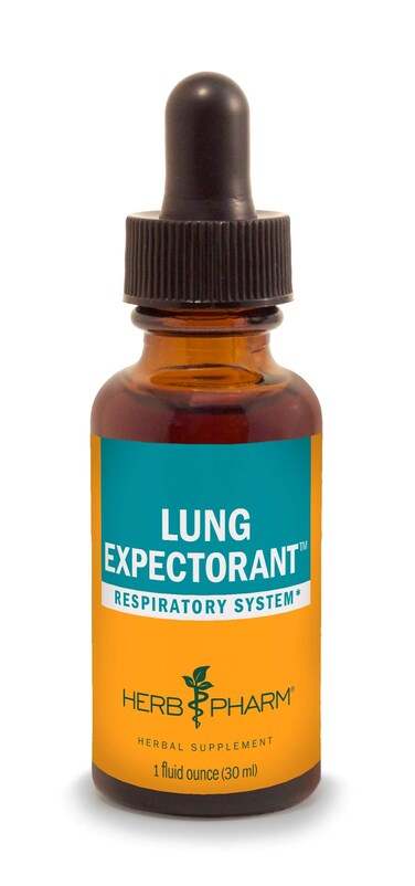 Herb Pharm Lung Expectorant Liquid Herbal Formula to Support Respiratory Immune Response  1 Ounce Pack of 1