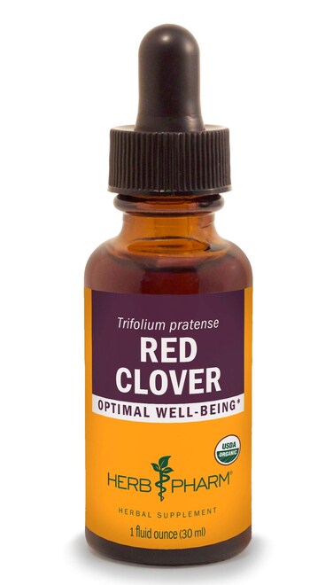 Herb Pharm Certified Organic Red Clover Liquid Extract 1 Fl Oz