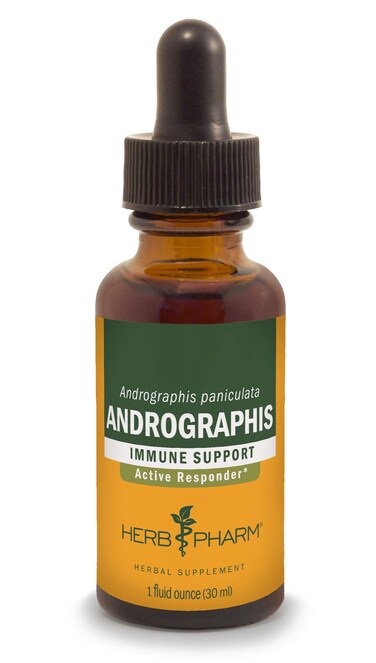 Herb Pharm Andrographis Liquid Extract for Immune System Support 1 Fl Oz Pack of 1 DANDRO01